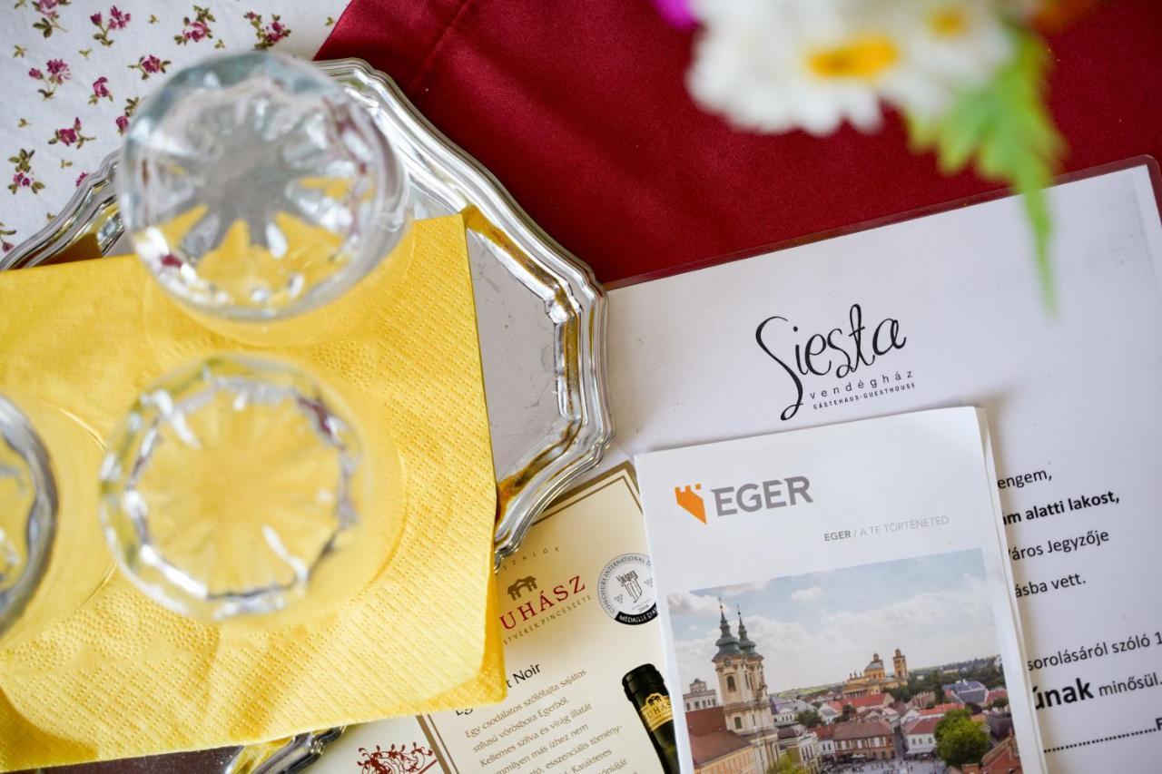Siesta Vendeghaz Villa Eger Ngoại thất bức ảnh